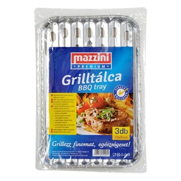 MAZZINI Grilltálca/3db (34x23cm)