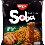 Nissin Soba instant tésztaétel teriyaki ízesítéssel 111g