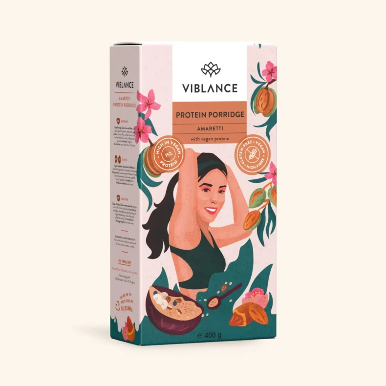 Viblance Amaretti Proteinkása 400g