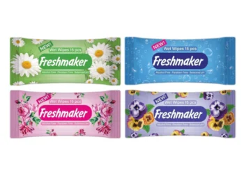 Freshmaker Floral nedves törlőkendő  15 lap