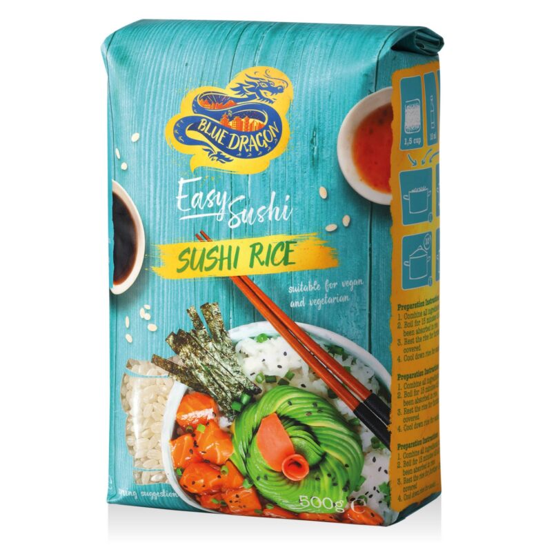 Blue Dragon Sushi rizs 500g