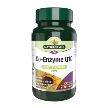 Natures Aid Co-Q10 30 mg lágykapszula 30 db