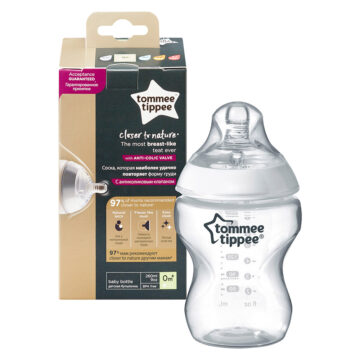 Alternative view of Tommee Tippee cumisüveg CTN 260 ml átlátszó