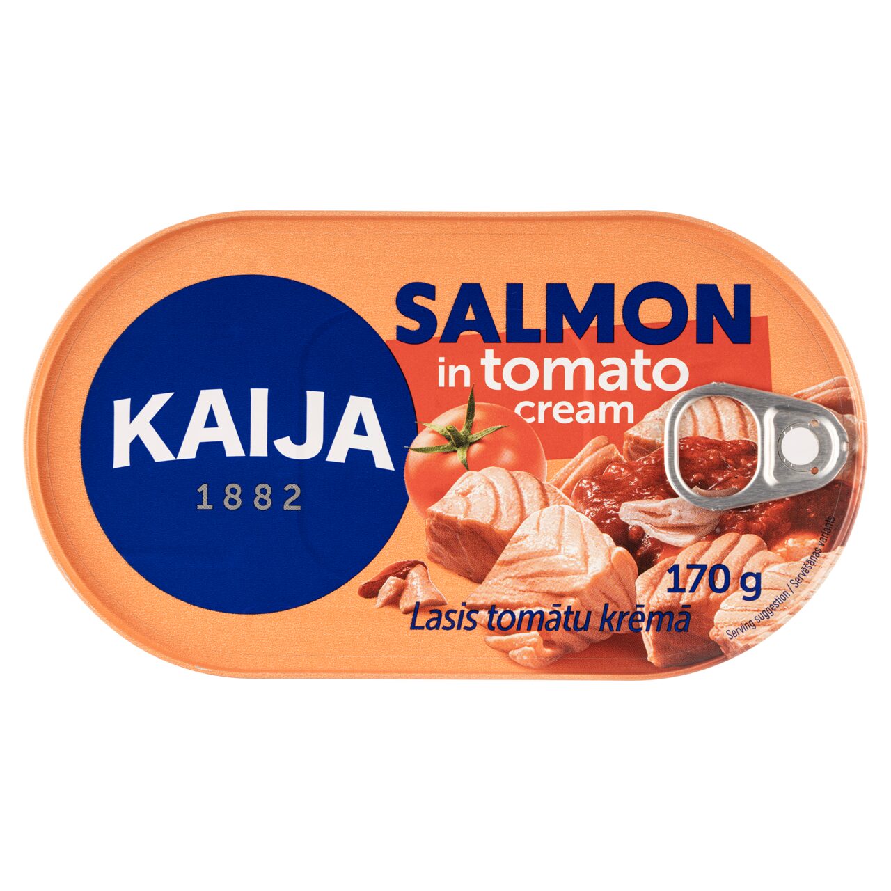 Kaija Lazac darabok Paradicsomszószban 170 g