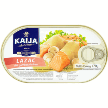 KAIJA Lazacfilé 170g gombaszós
