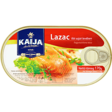 KAIJA Lazacfilé 170g saját lé