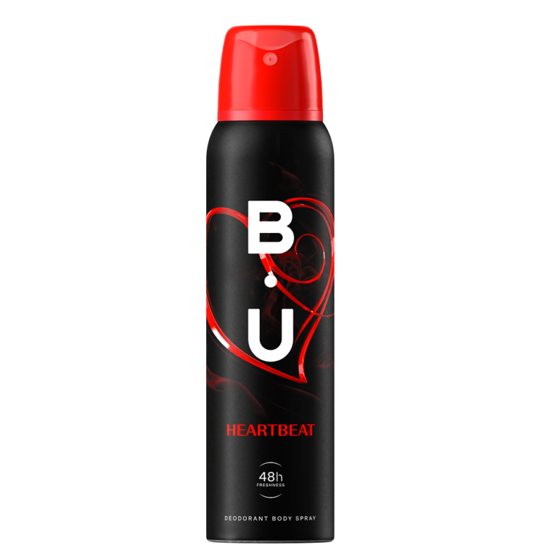 BU Deo Spray 150ML HEARTBEAT R22