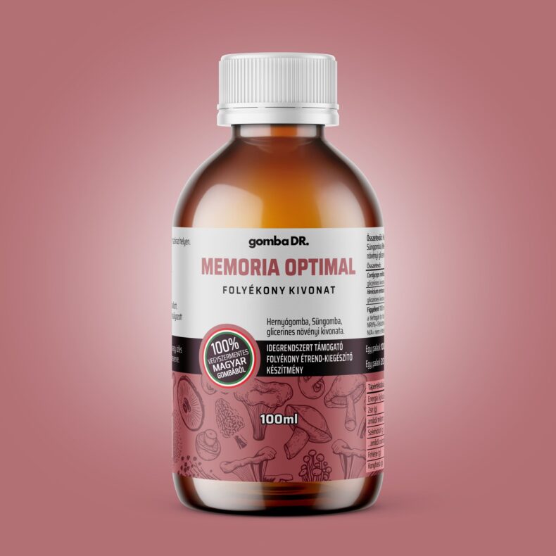 Memória Optimal folyékony gombakivonat 100ml
