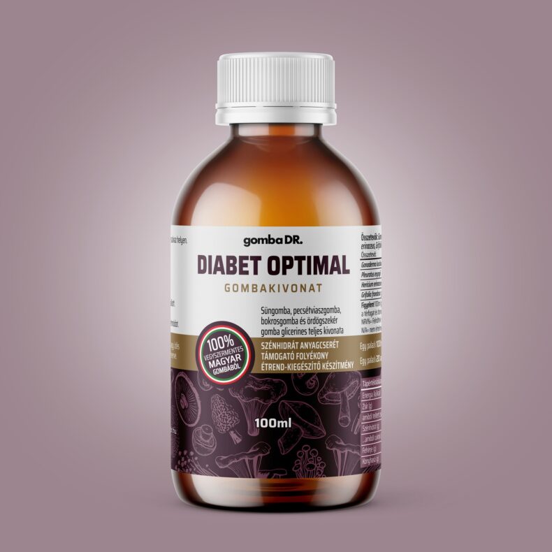 Diabet optimal folyékony gombakivonat 100ml