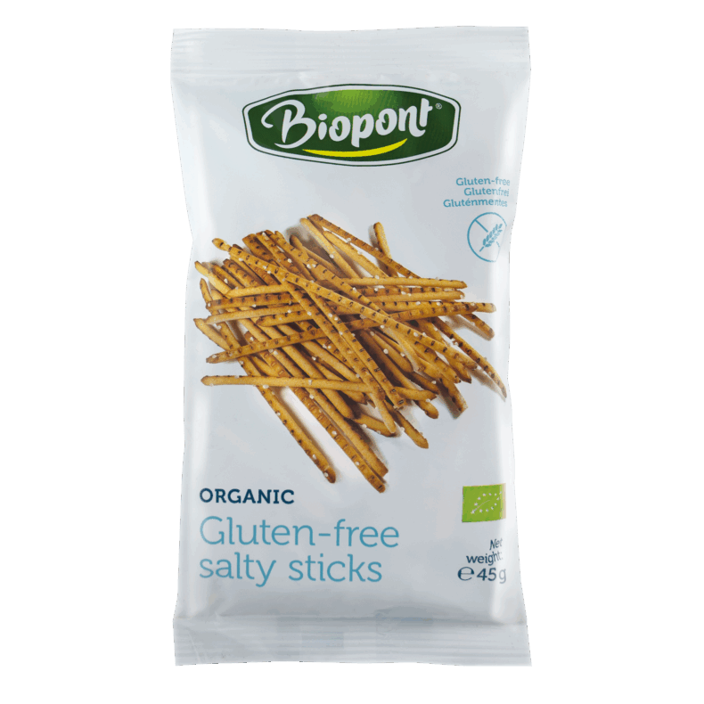 Biopont Gluténmentes sóspálcika (dekor-sós) 45g
