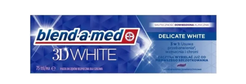 Blend-a-med 3D White Delicate White fogkrém 75 ml