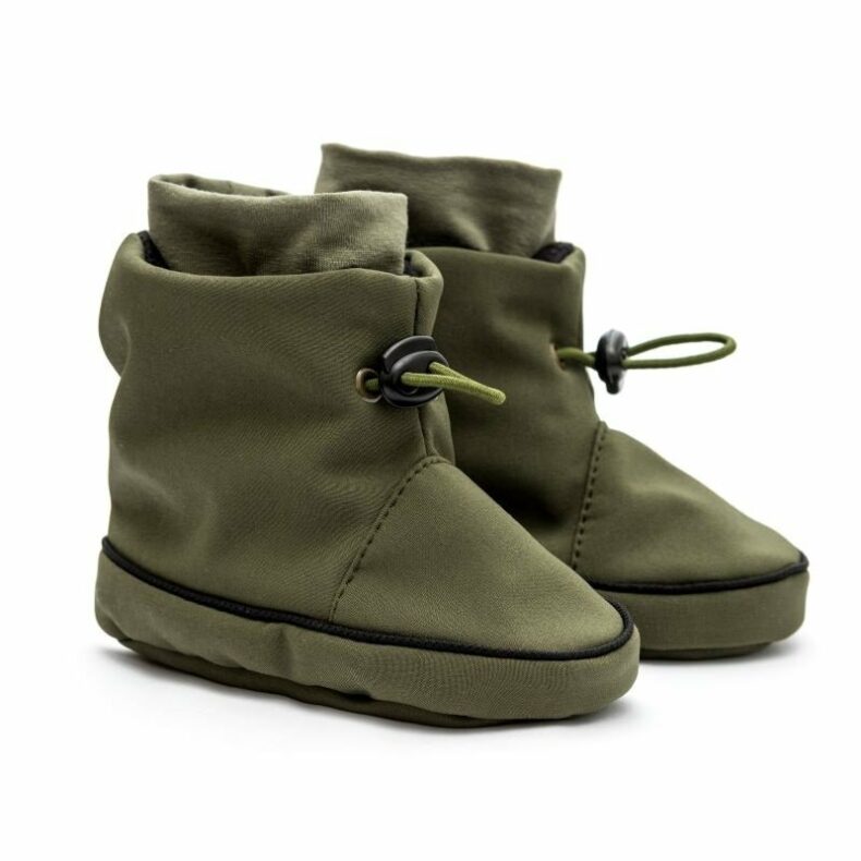 LILIPUTI HORDOZÓS PUHATALPÚ CSIZMA FOREST GREEN XS-S