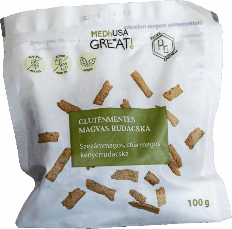 Medhusa Great Glutenmentes Magvas Rudacska 100G