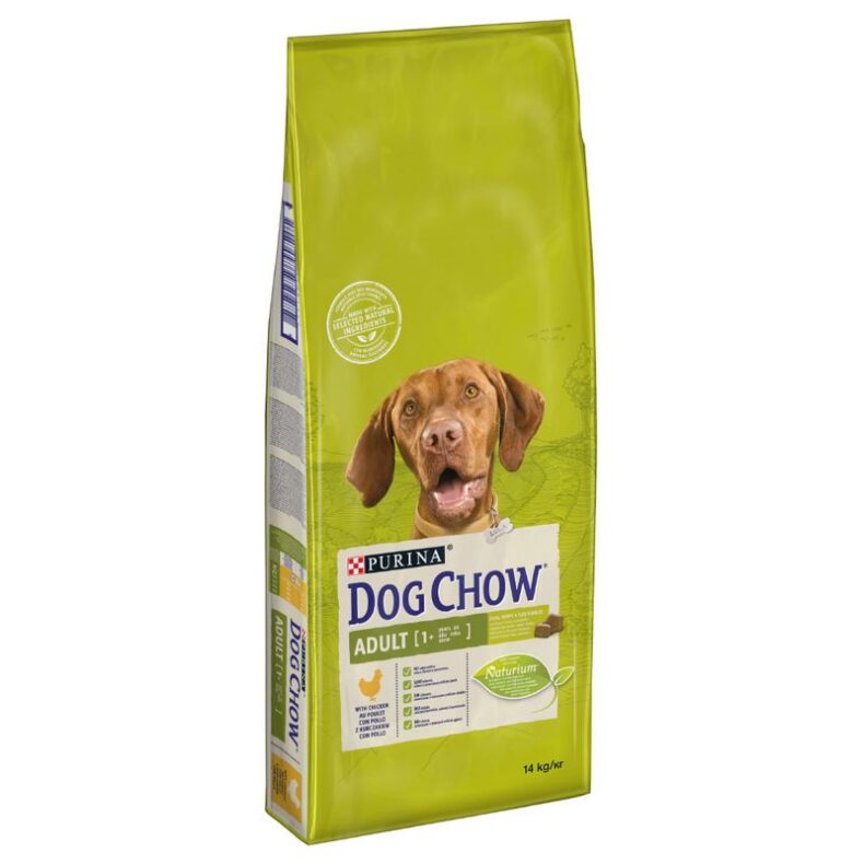 PURINA DOG CHOW ADULT CSIRKÉS 14KG