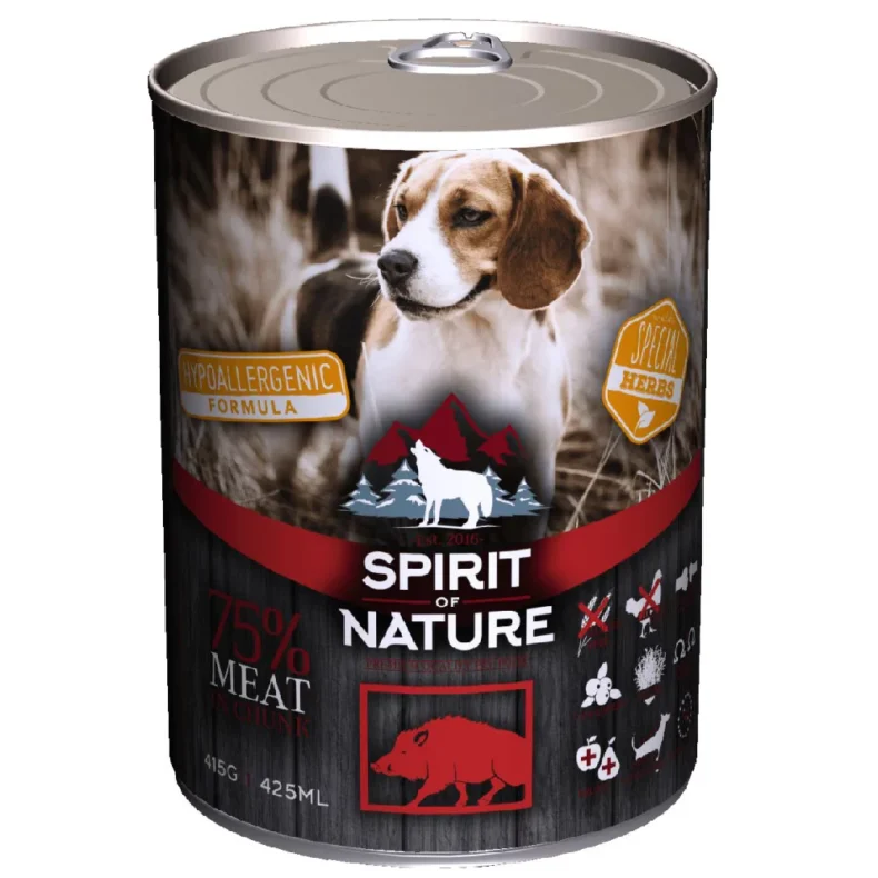 SPIRIT OF NATURE DOG KONZERV VADDISZNÓ 415G