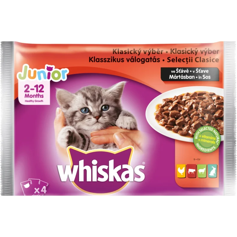 WHISKAS 3+1 100 GR. JUNIOR AUV.