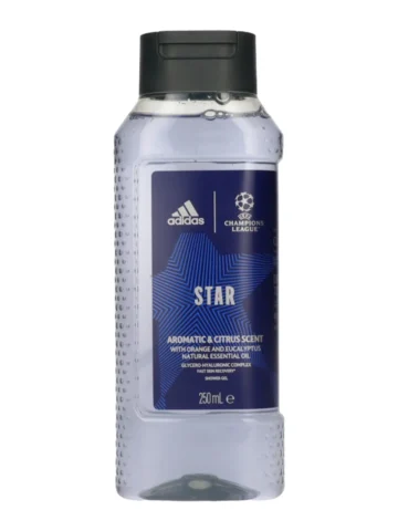 ADIDAS Férfi Tusfürdő 250 ml UEFA 10 Star Edition