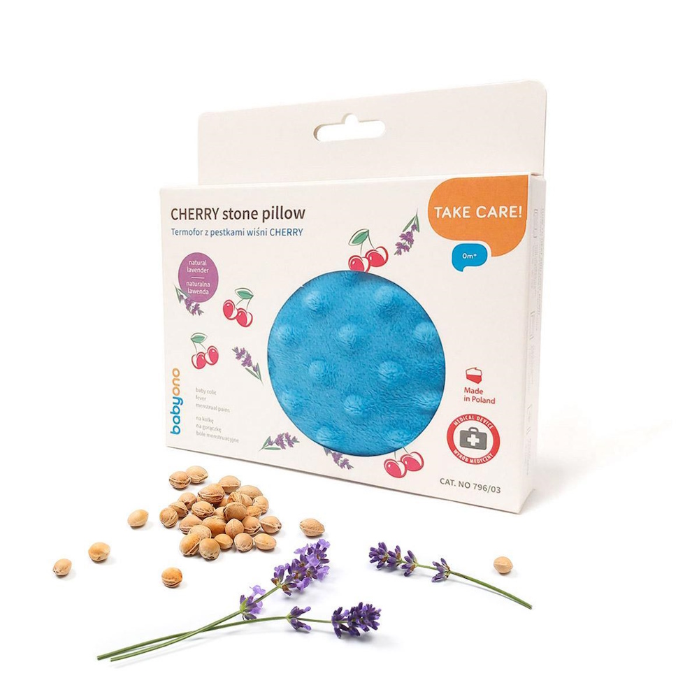 BabyOno cseresznyemagos párna - Cherry hideg-meleg terápiához kék 796/03 - Image 3