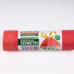 MAZZINI Újrahasznosított húzófüles szemeteszsák 25 l (50x55 cm) 20 db/roll