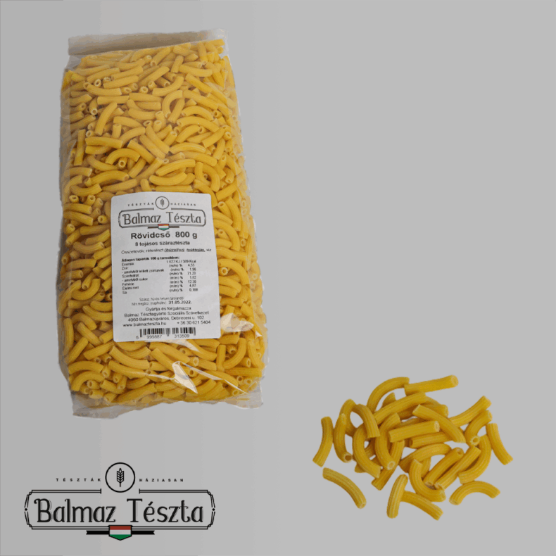 Balmaz Tészta 8 tojásos Rövidcső 800g