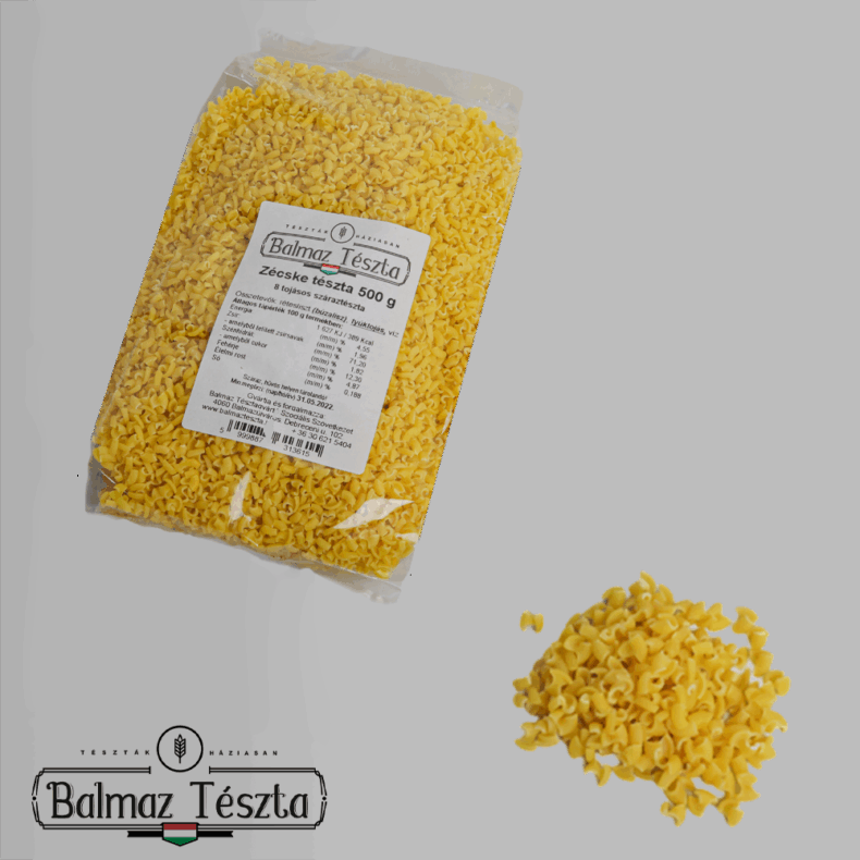 Balmaz Tészta 8 tojásos Zécske tészta 500g