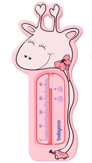 BabyOno vízhõmérõ zsiráf rózsaszín 775/01