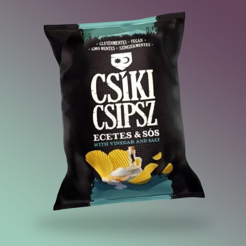 Csíki Csipsz Ecetes és sós 50g