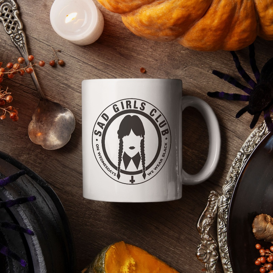 Sad Girls Club Wednesday bögre - Image 3