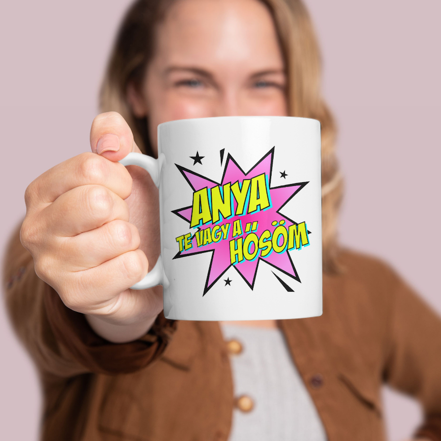 Anya te vagy a hősöm bögre - Image 3