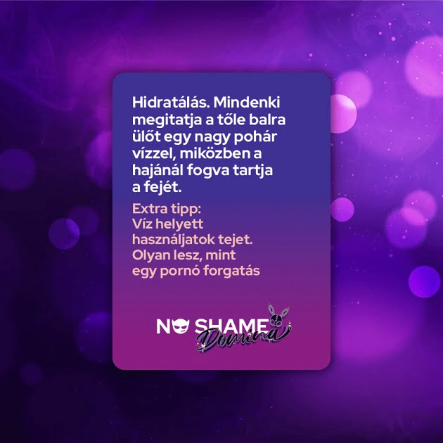 No Shame Domina ivós kártyajáték - Image 2