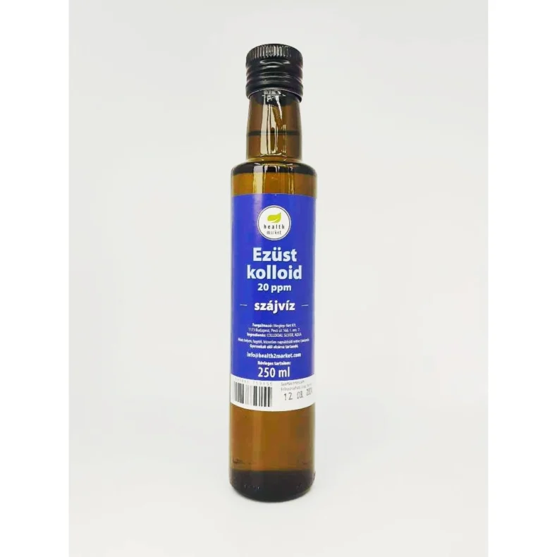 Health Market Ezüstkolloid 20ppm 250 ml