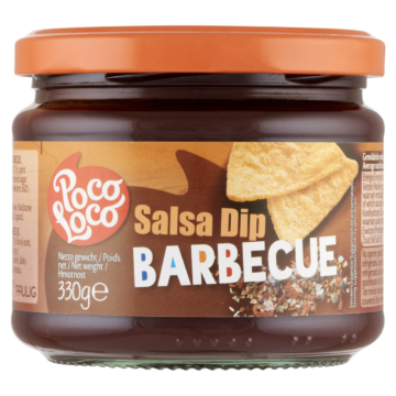 Poco Loco Barbecue Salsa szósz BBQ ízesítéssel 330 g