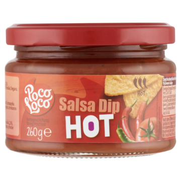 Poco Loco Hot Salsa erősen csípős paradicsomos öntet 260 g