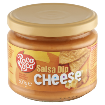 Poco Loco Salsa sajtmártás sajttal és jalapeno chili paprikával 300 g
