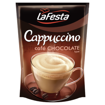 La Festa Cappuccino csokoládéízű instant kávéitalpor 100 g
