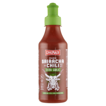 Chimax Sriracha csípős chiliszósz Extra fokhagymával 250 ml
