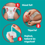 Pampers Active Baby Bugyipelenka 52 db 9-15 kg Méret 4