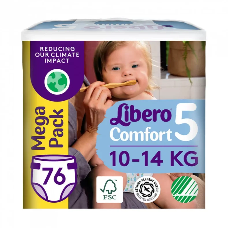 Libero Comfort 5 Maxi+ 10-14 kg 76 db
