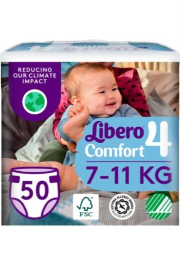 Libero Comfort 4 7-11 kg 50 db
