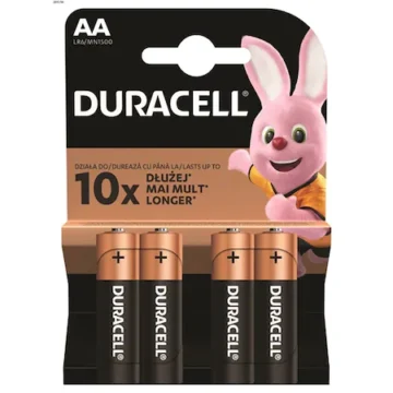 DURACELL BSC 4 db AA elem