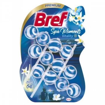Bref Spa Moments WC frissítő 3x50g Vitality