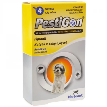 PestiGon Spot on kutya S 4x 2-10kg AUV