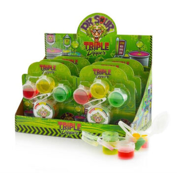 Alternative view of Dr Sour Triple Dipper gumicukor savanyú géllel 54g
