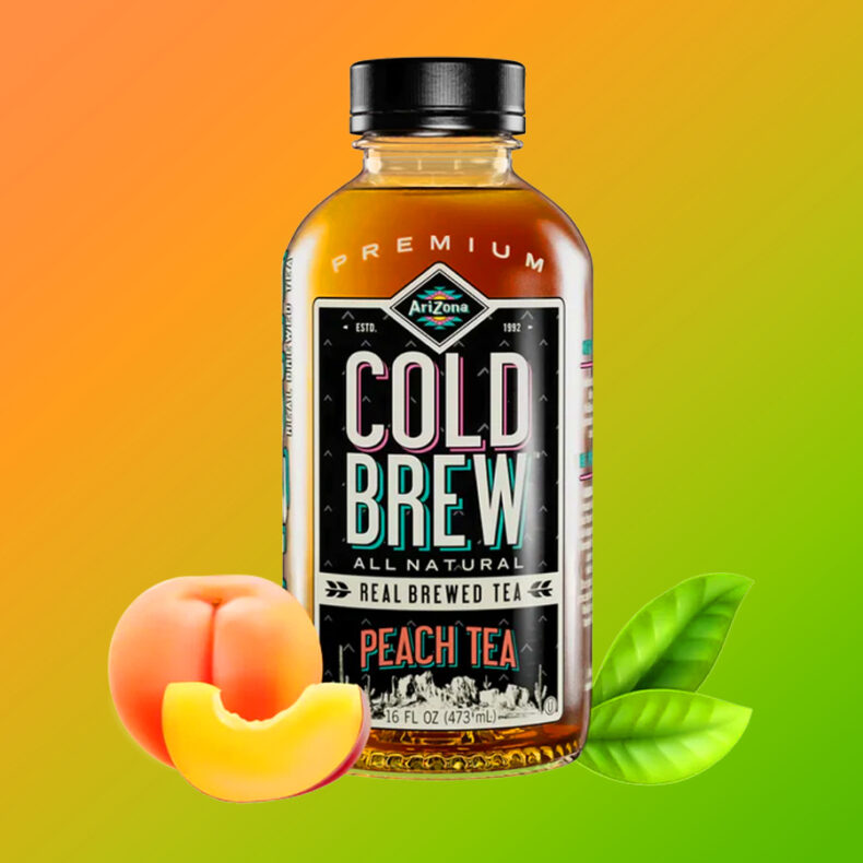 Arizona Cold Brew barackos jeges tea 473ml