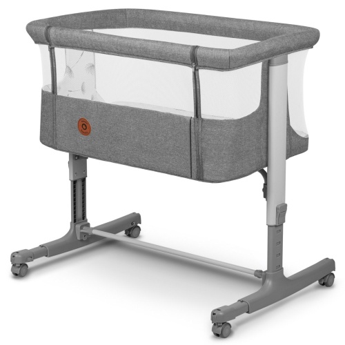 Lionelo babaöböl bölcsõ babaágy Aurora 3in1 szürke concrete
