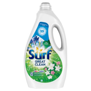 SURF Mountain Fresh and Jasmine mosógél 60 mosás