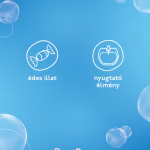 Baba Jóéjtpuszi levendula és vanília illat nyugtató élmény tusfürdő 400 ml