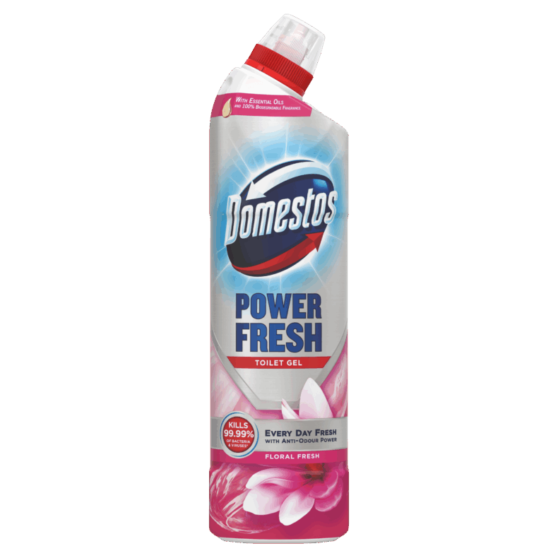 DOMESTOS Power Fresh WC tisztító gél 700 ml Floral