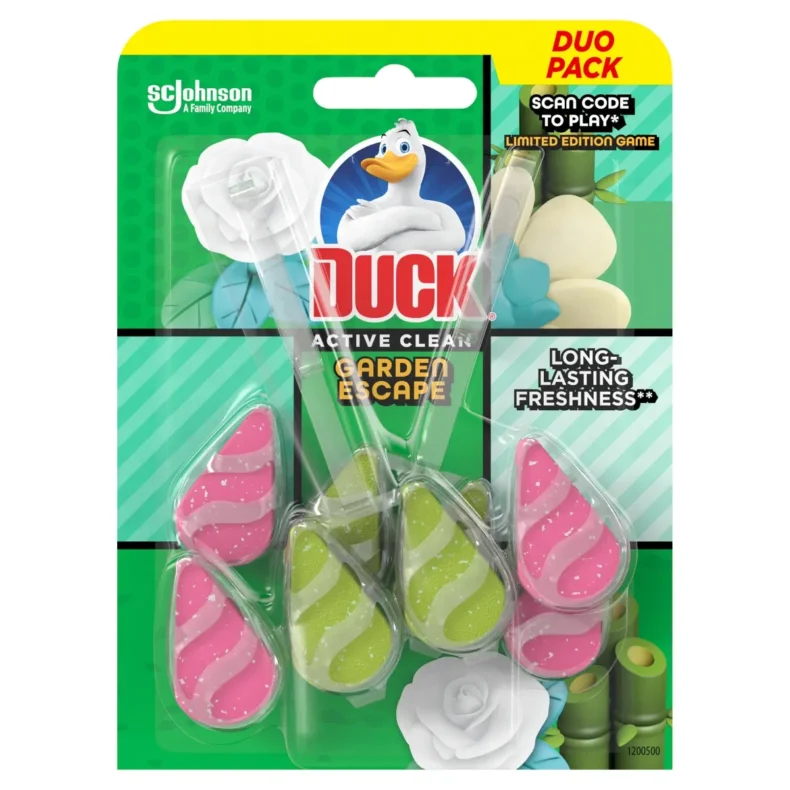 Duck Active Clean WC-öblítő rúd DUO 77,2 g Garden Escape