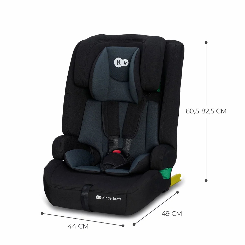 Kinderkraft gyerekülés Safety Fix 2 i-Size Isofix 76-150cm fekete - Image 10